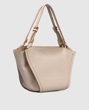 Gianni Chiarini Bloom beige leather tote bag BS11796RNGDBLTU