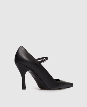 Loulou de Saison Black leather shoes CAREY CAREY