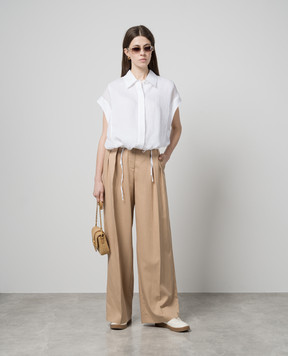 MooRER Beige pants RIVEN RIVENNTF