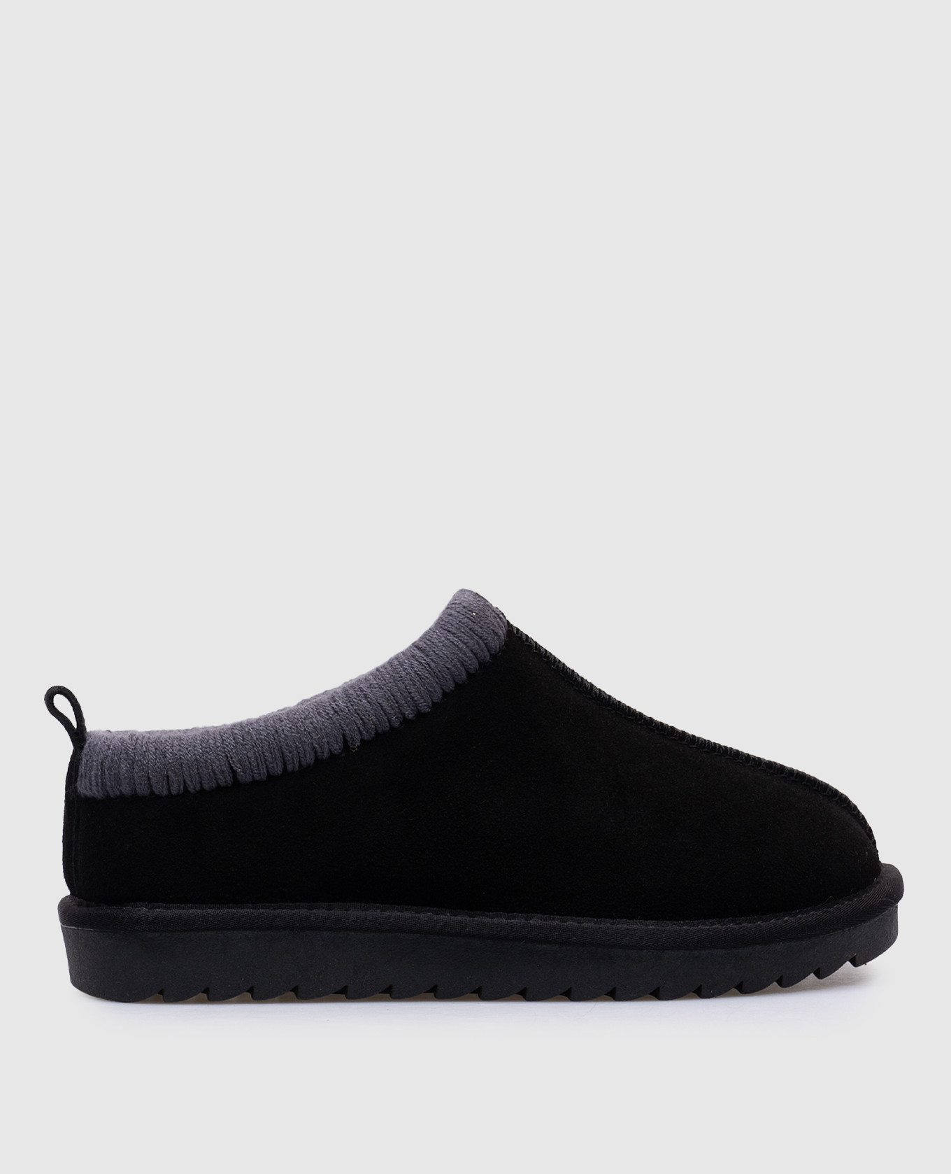

Black suede clogs Colors of california