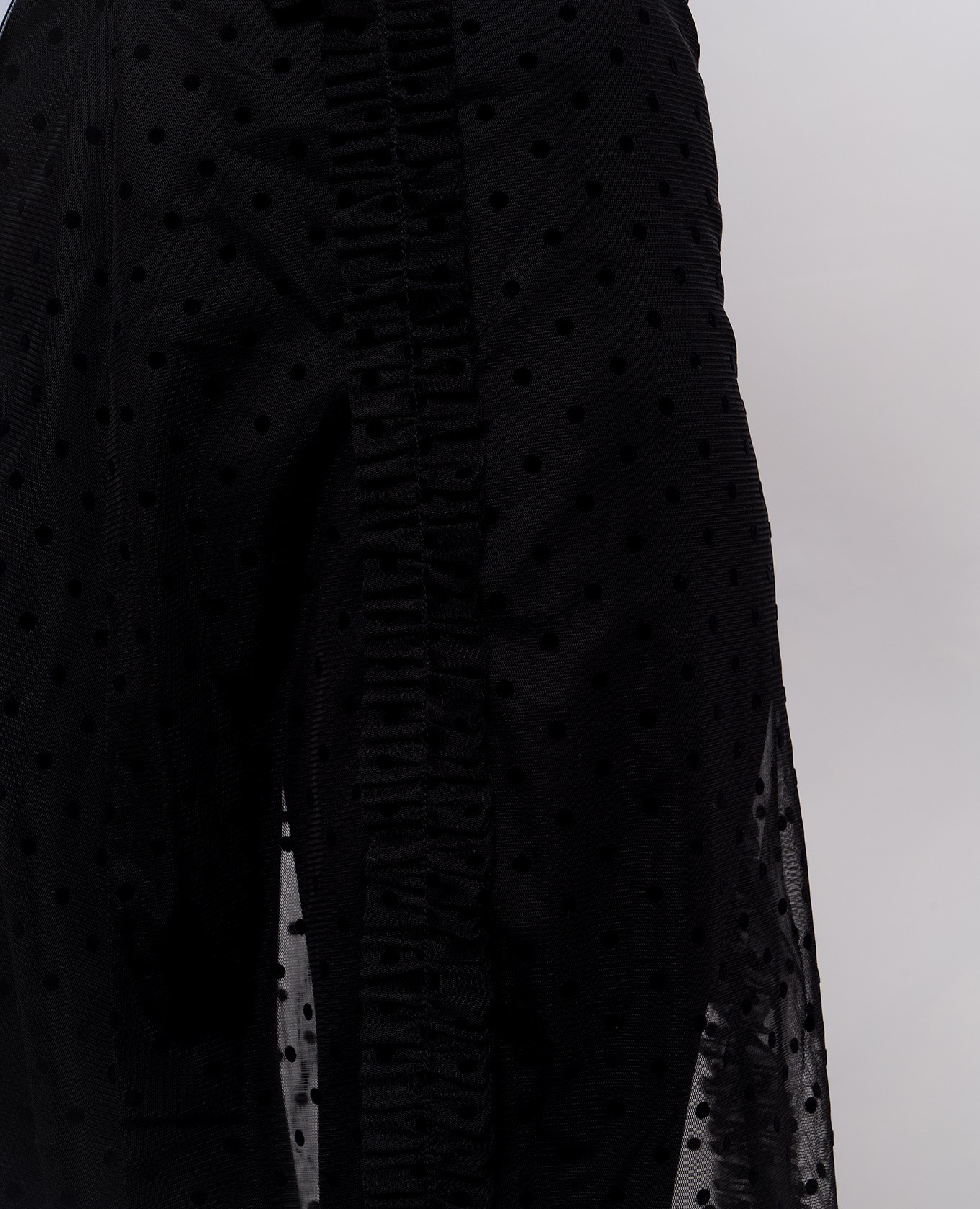 Black polka dot skirt Rokh 5
