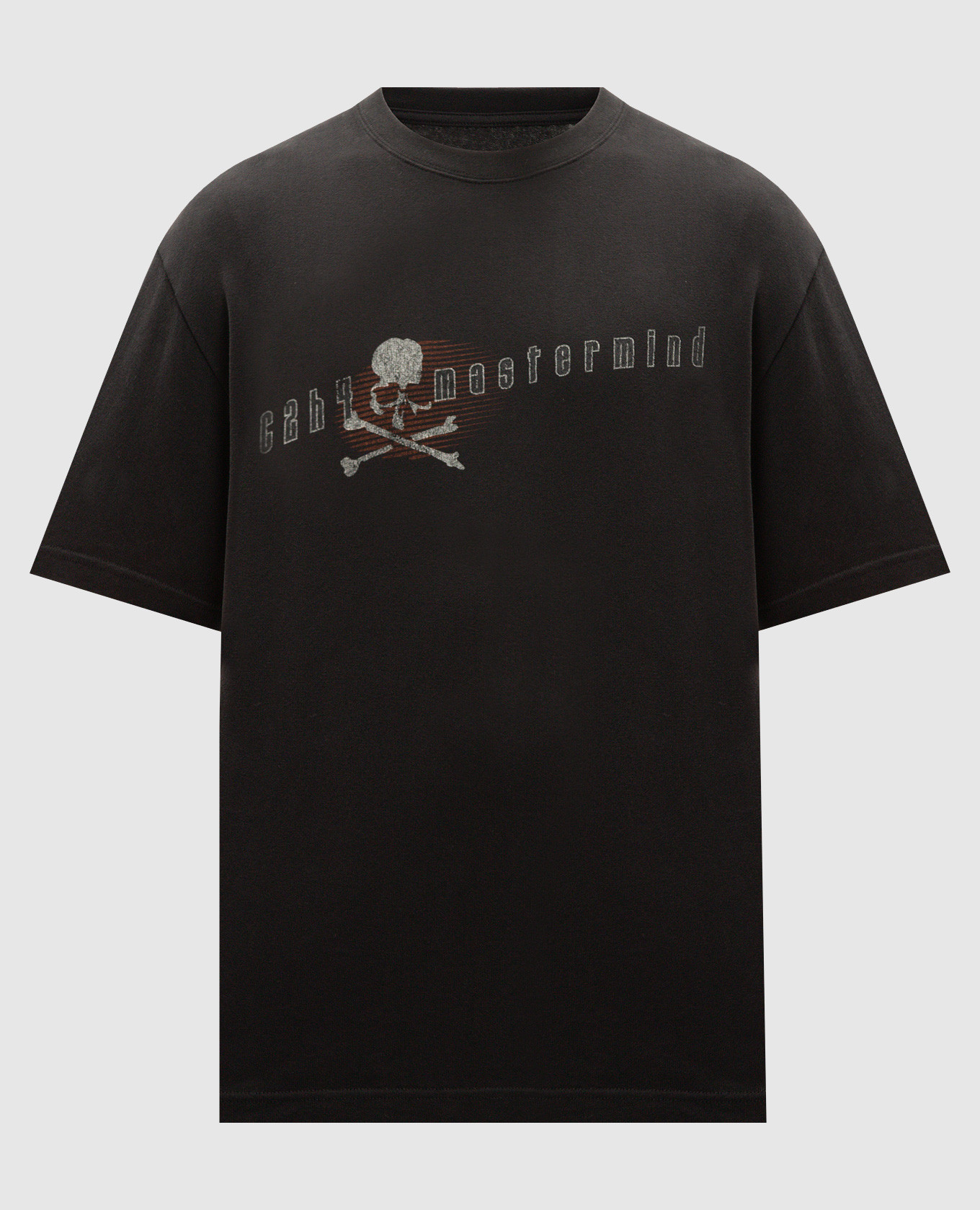 Black t-shirt with mastermind japan print c2h4