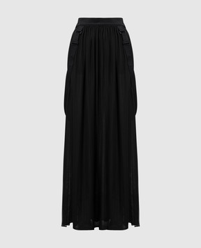 Max Mara JEDY black silk skirt JEDY