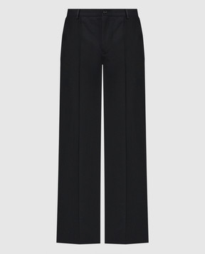 Dolce&Gabbana Black pants made of wool GYZMHTGH862