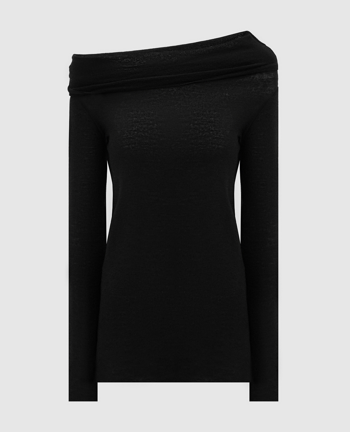 Black Tizziana wool golf Ann Demeulemeester