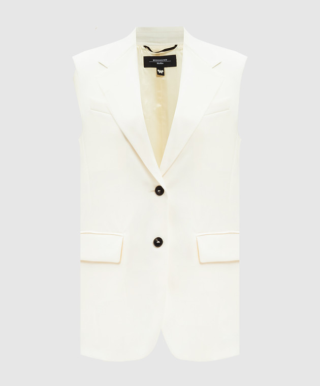 Max Mara Weekend - Donna beige vest made of wool DONNA