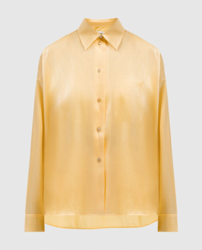 AERON Yellow satin blouse MAGNOLIA MAGNOLIA