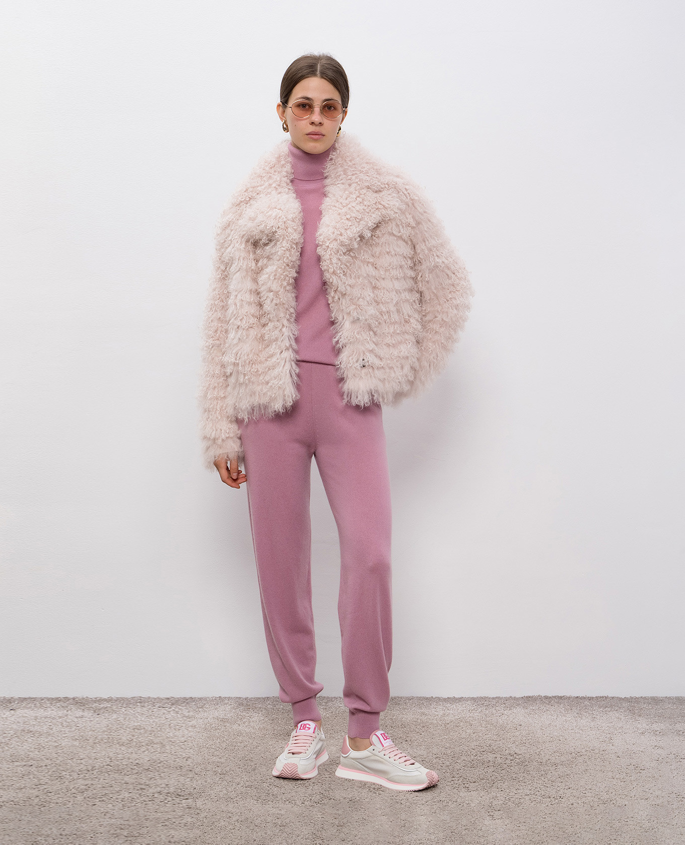 Pink cashmere sweater Allude 2