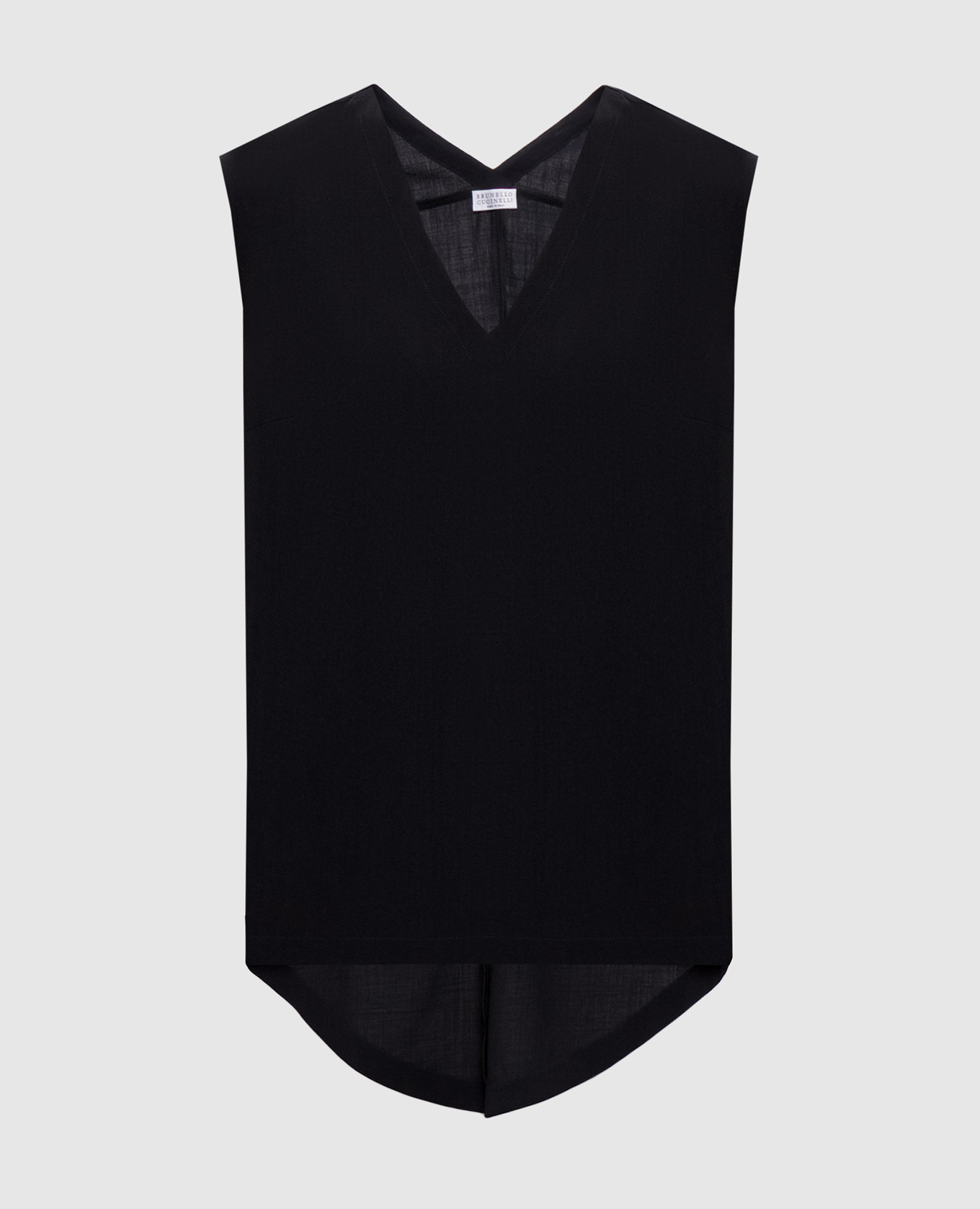 

Gray wool blouse Brunello Cucinelli, Grey