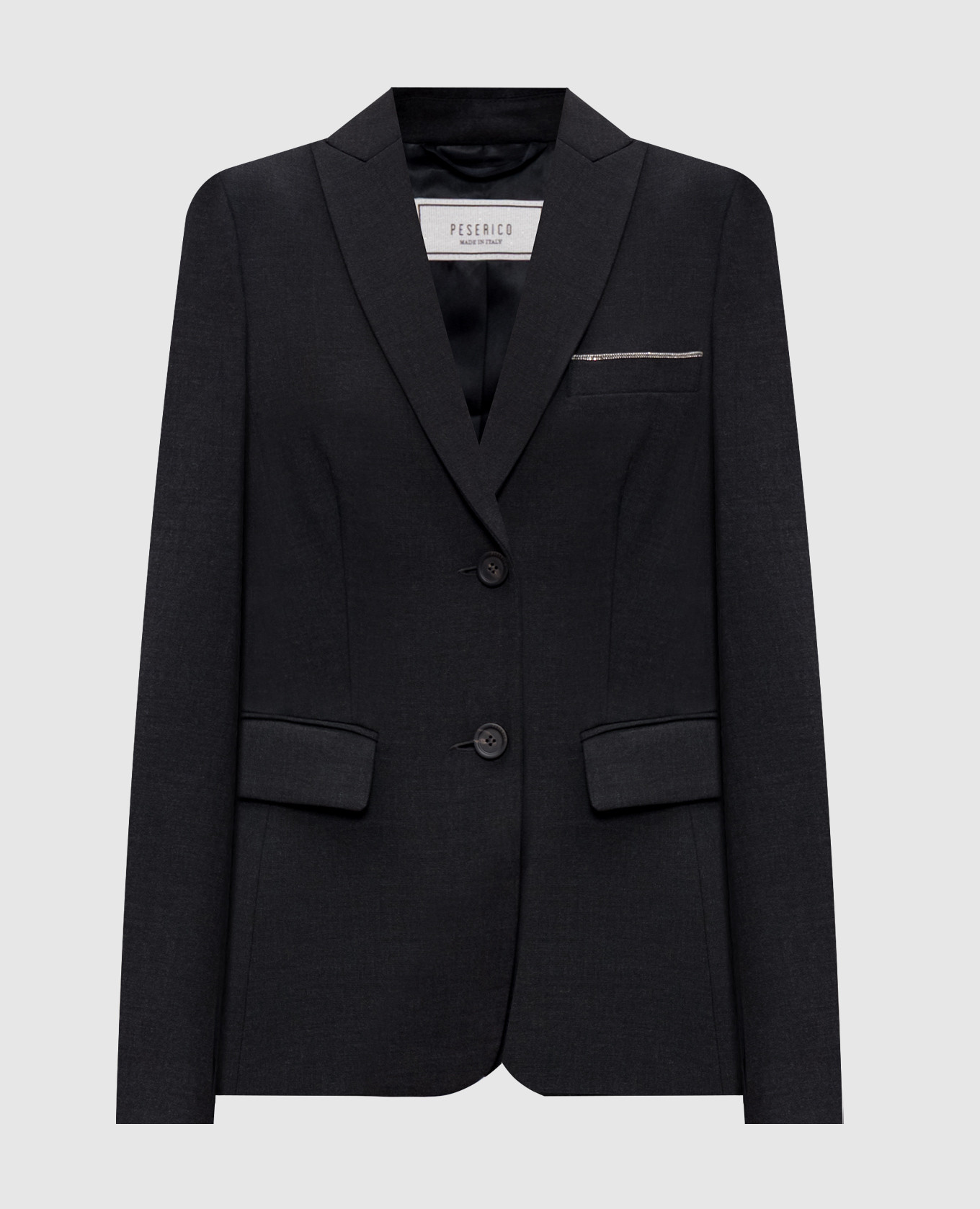 

Gray jacket with monil chain Peserico, Grey