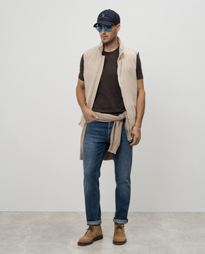 Brunello Cucinelli Blue jeans with a distressed effect M283PD3210