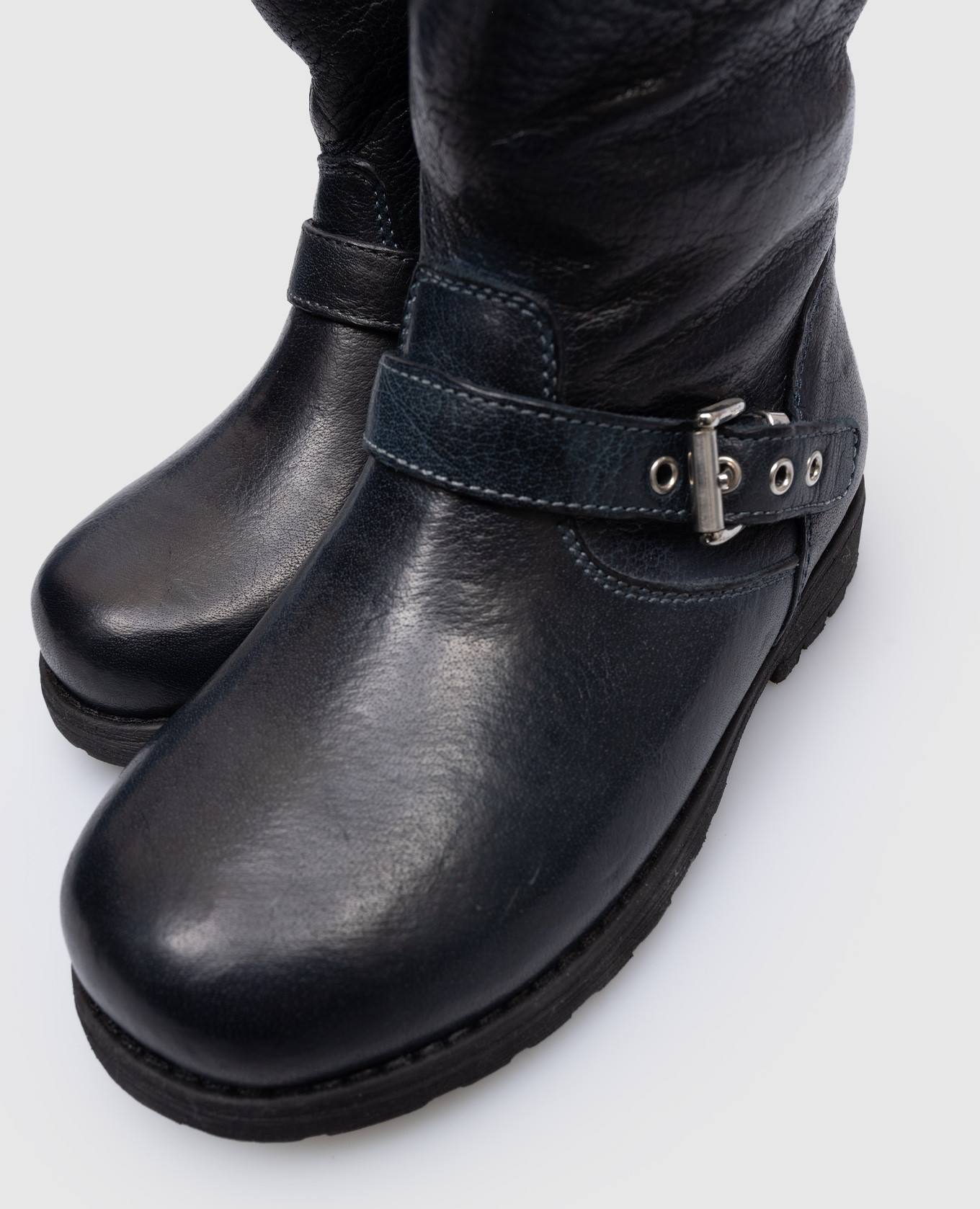 

Children's blue leather boots Zecchino D'oro