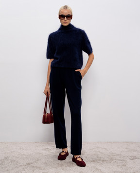 LISA YANG Symone blue cashmere pants 2025325