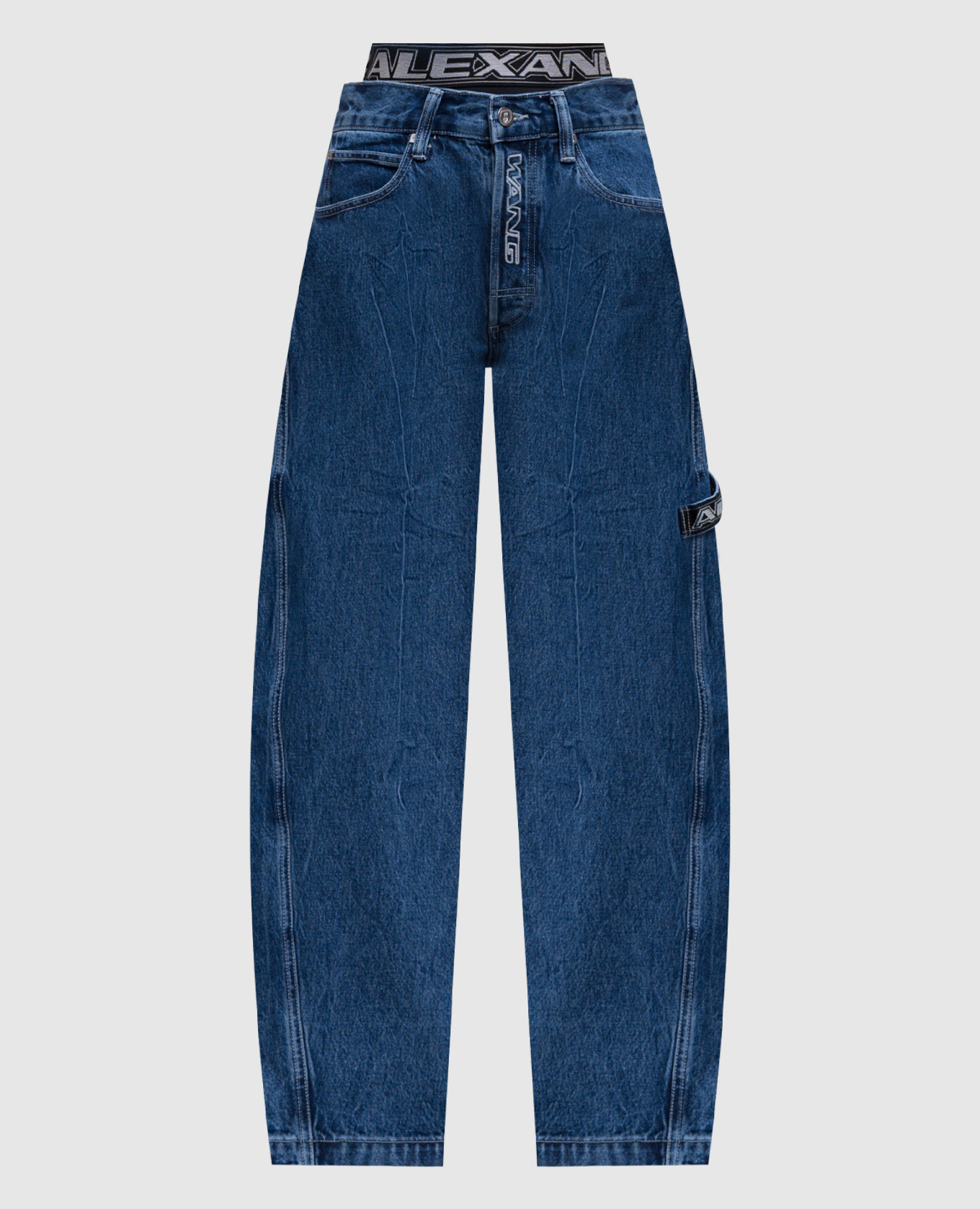 Blue jeans with logo Alexander Wang
