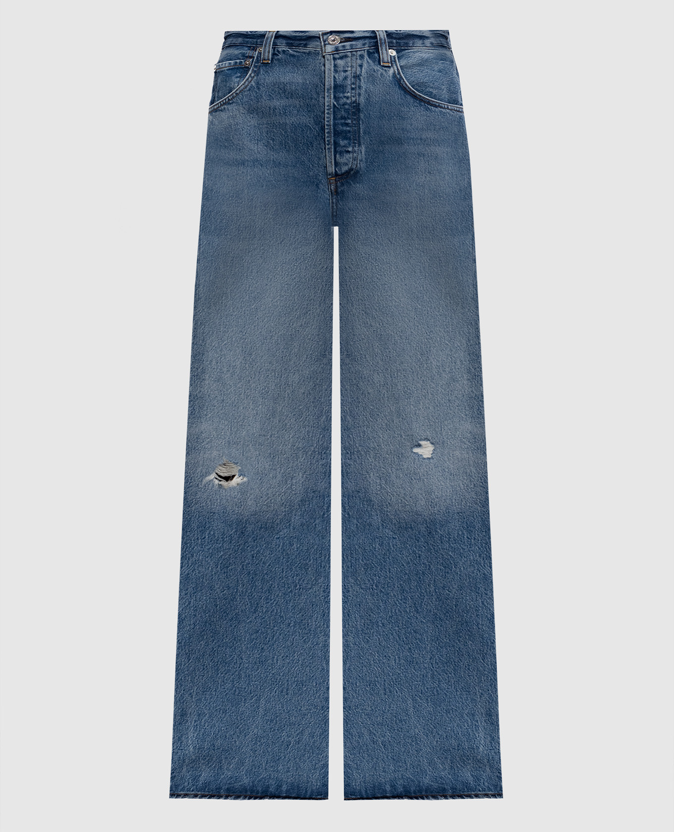Ayla blue ripped jeans