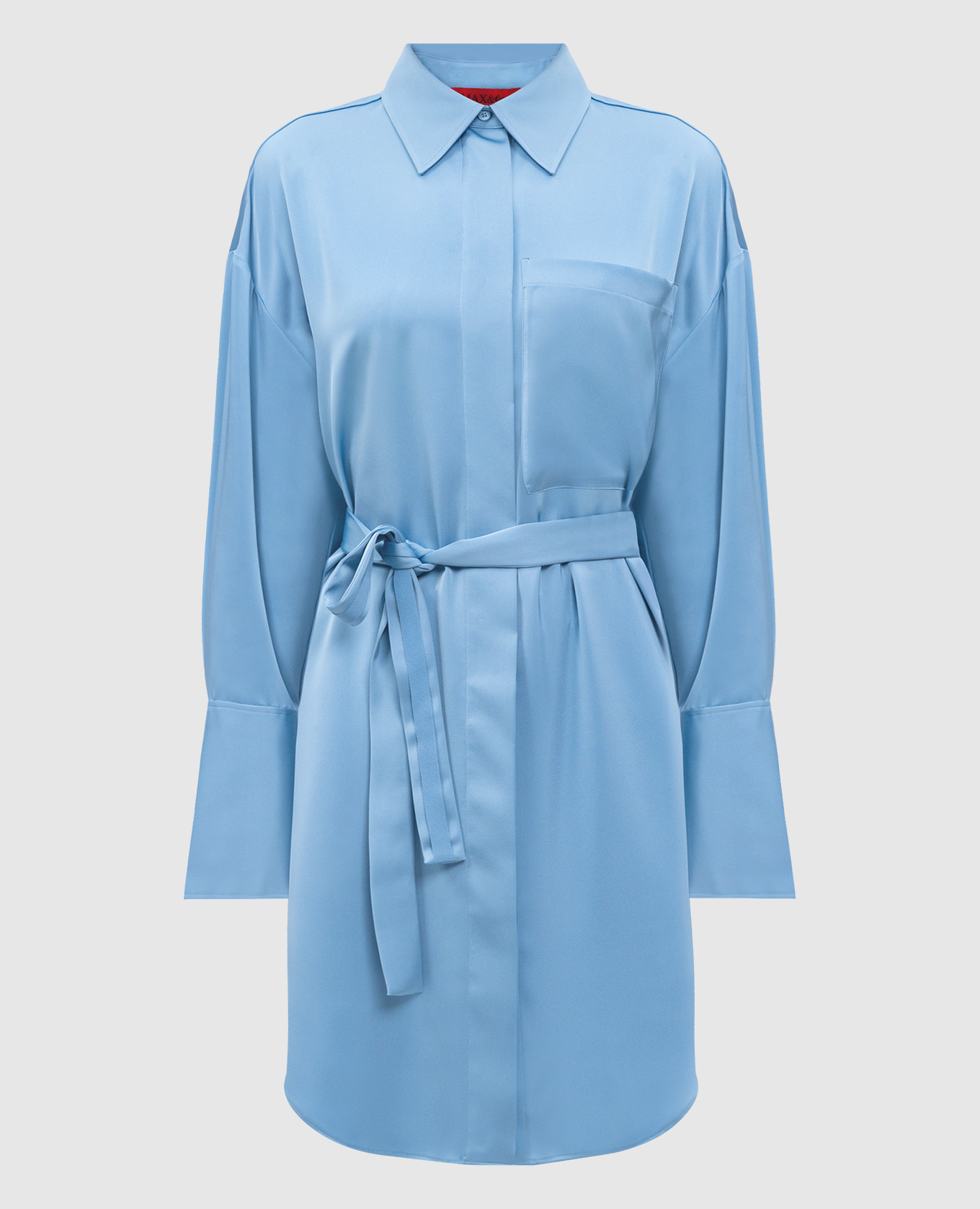 

Blue blouse TRENDY with belt Max & Co, Light blue