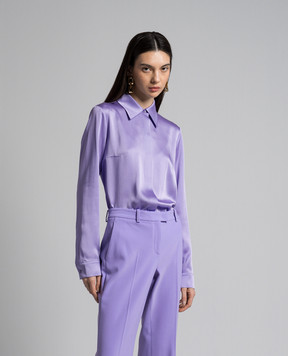 Michael Kors Hansen purple blouse CWA7110258