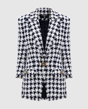Balmain Patterned tweed jacket EF1SE610XK69