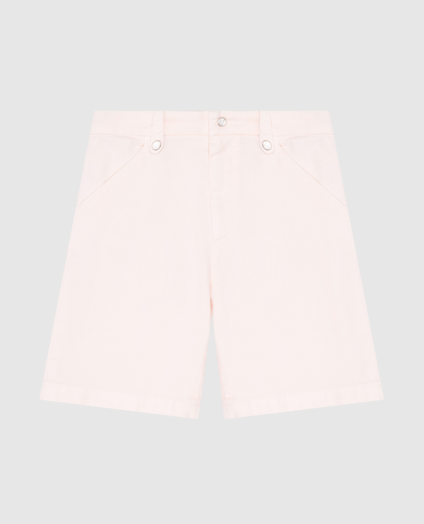 Children&#39;s pink denim shorts Brunello Cucinelli