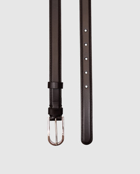 The Row Brown leather belt Freya W1583L60