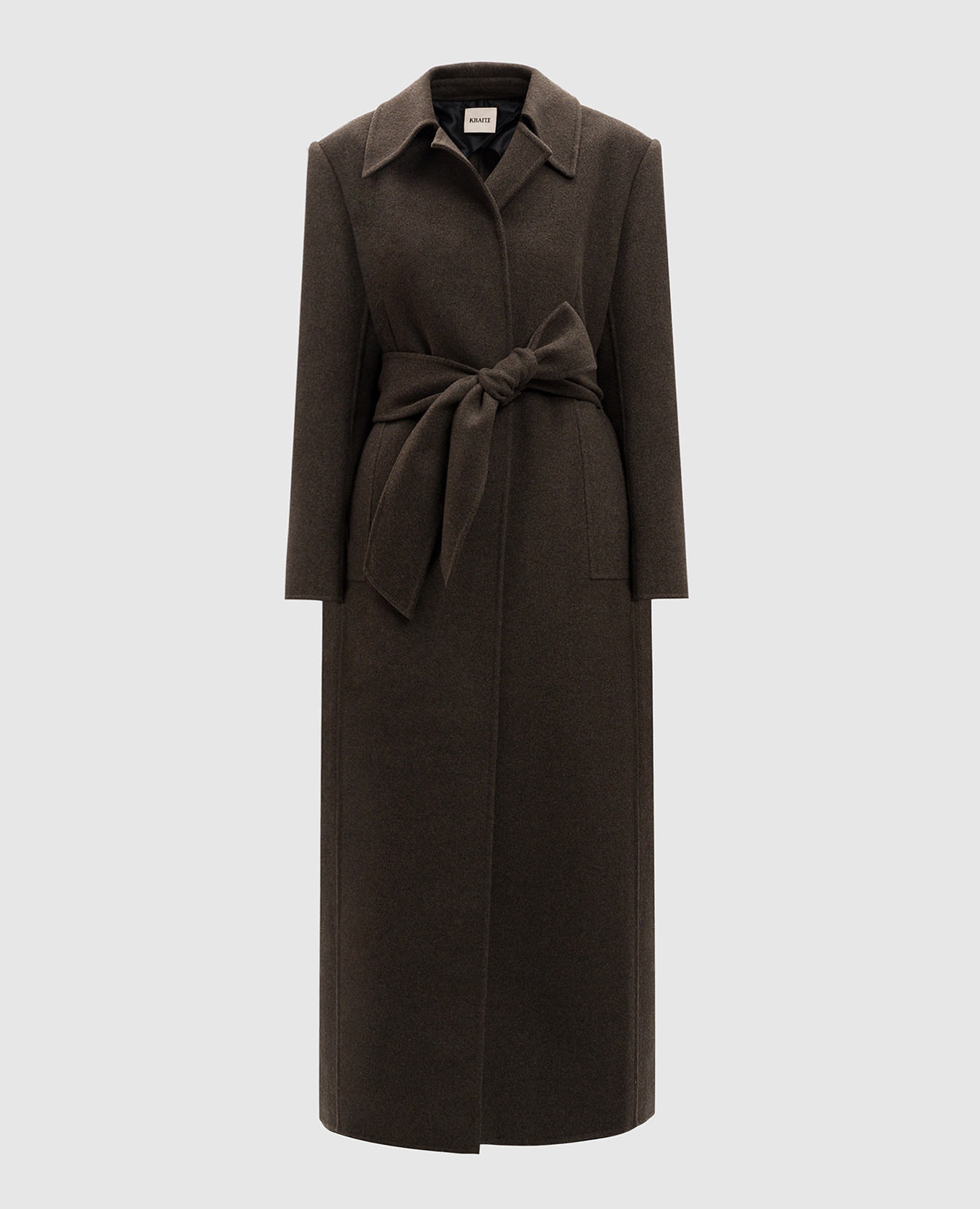 

Lea khaki wool coat Khaite