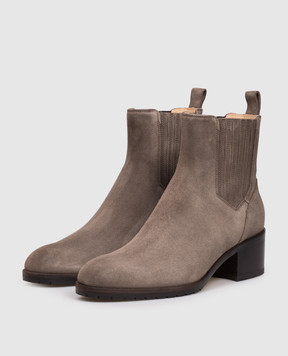 Doucal's Gray suede ankle boots DD8834ROXAUF252