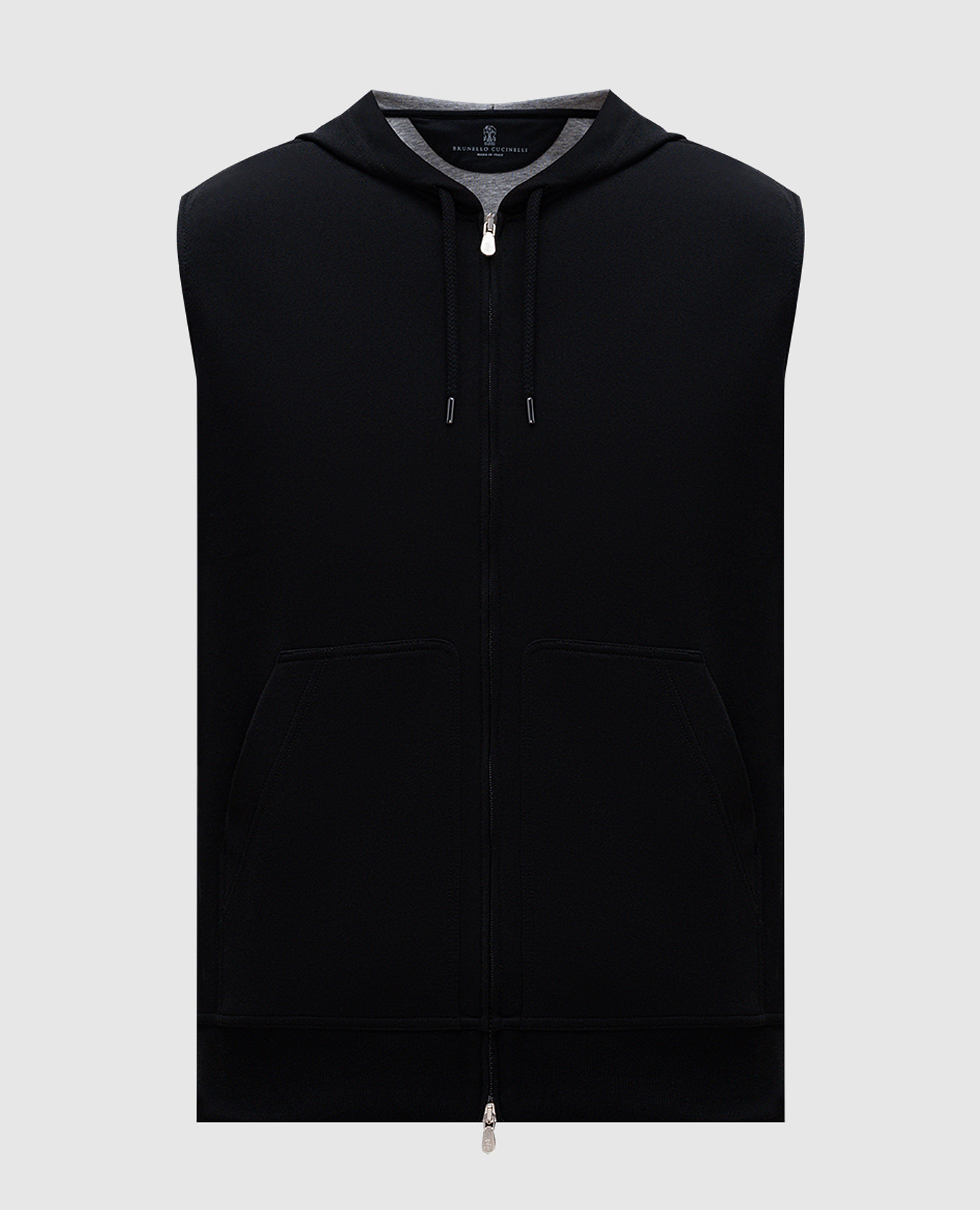 Black vest Brunello Cucinelli
