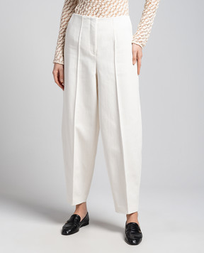Rohe White pants made of wool 41130137