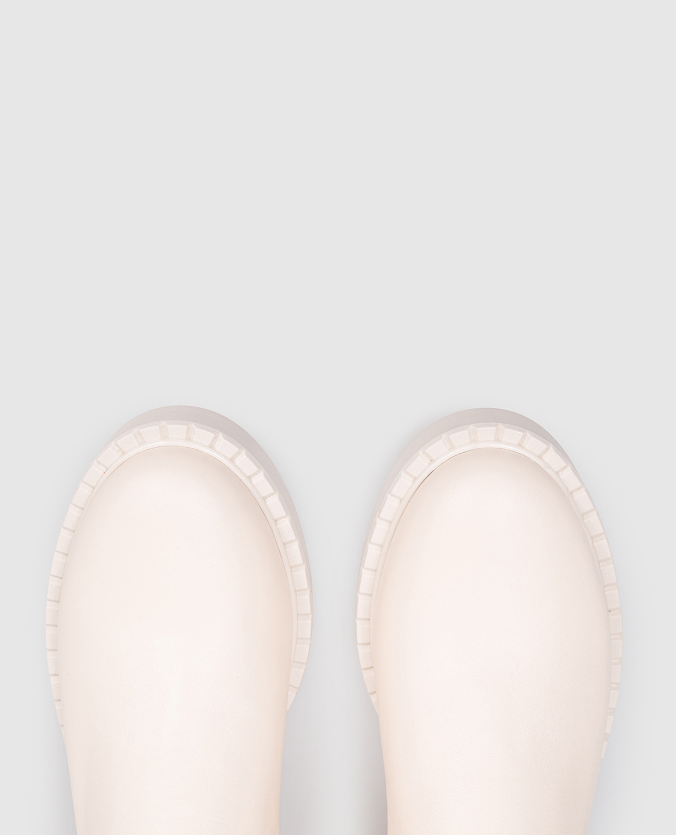 White leather Chelsea boots Babe Pay Pls 4