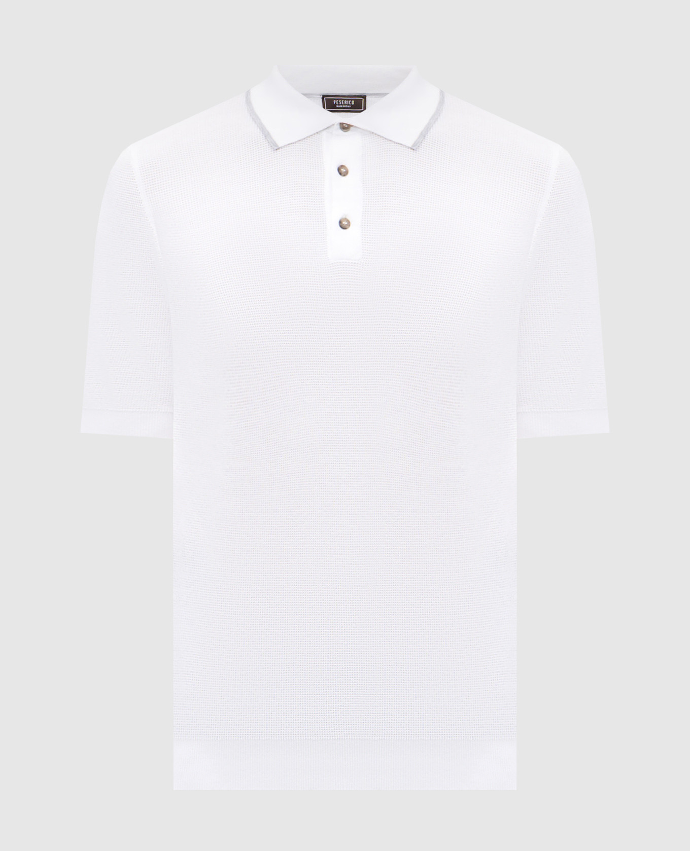 White polo Peserico