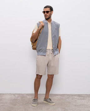 Brunello Cucinelli Orange polo M29800125