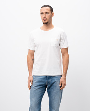 Valentino White t-shirt with logo 6V3MG16XAQ5