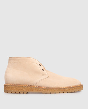 Stefano Ricci Beige suede deserts UF11G4222SDP