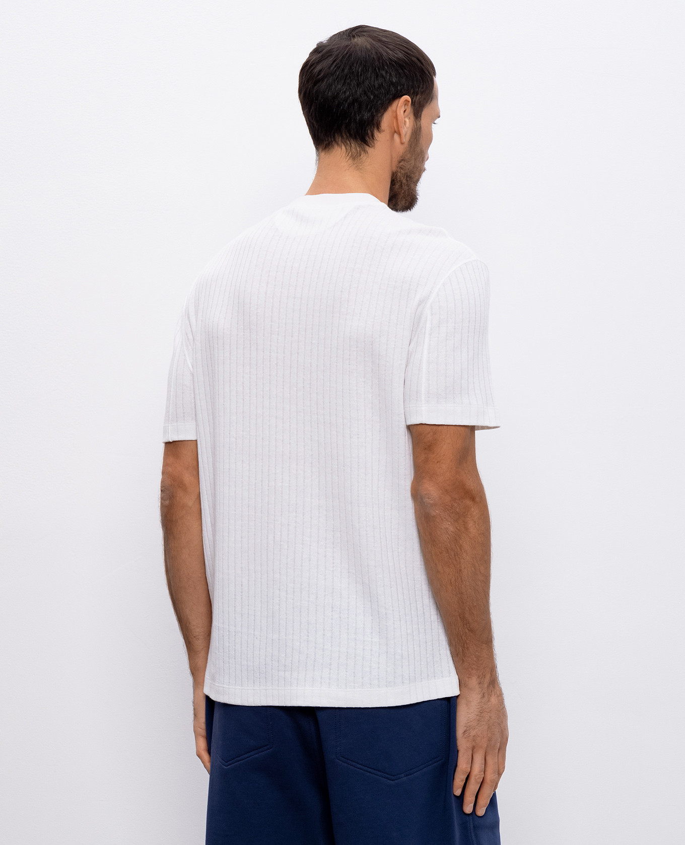 

Beige linen t-shirt Brunello Cucinelli