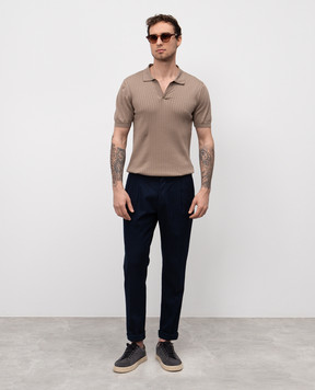 Cashmere&Whiskey Beige polo 18364Z