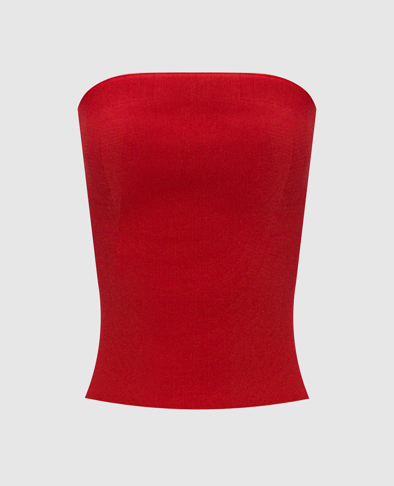 Nicole red top Simkhai