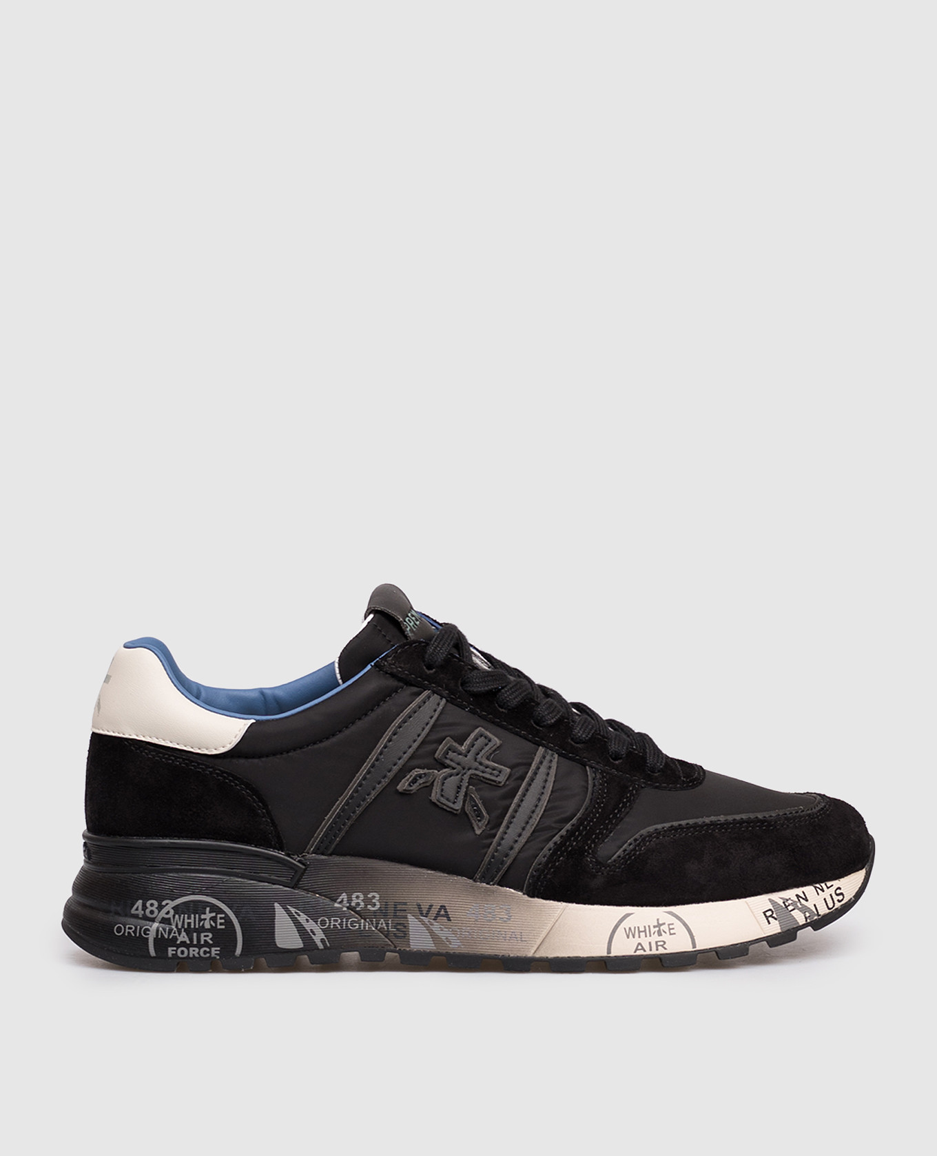

Black LANDER logo combination sneakers Premiata