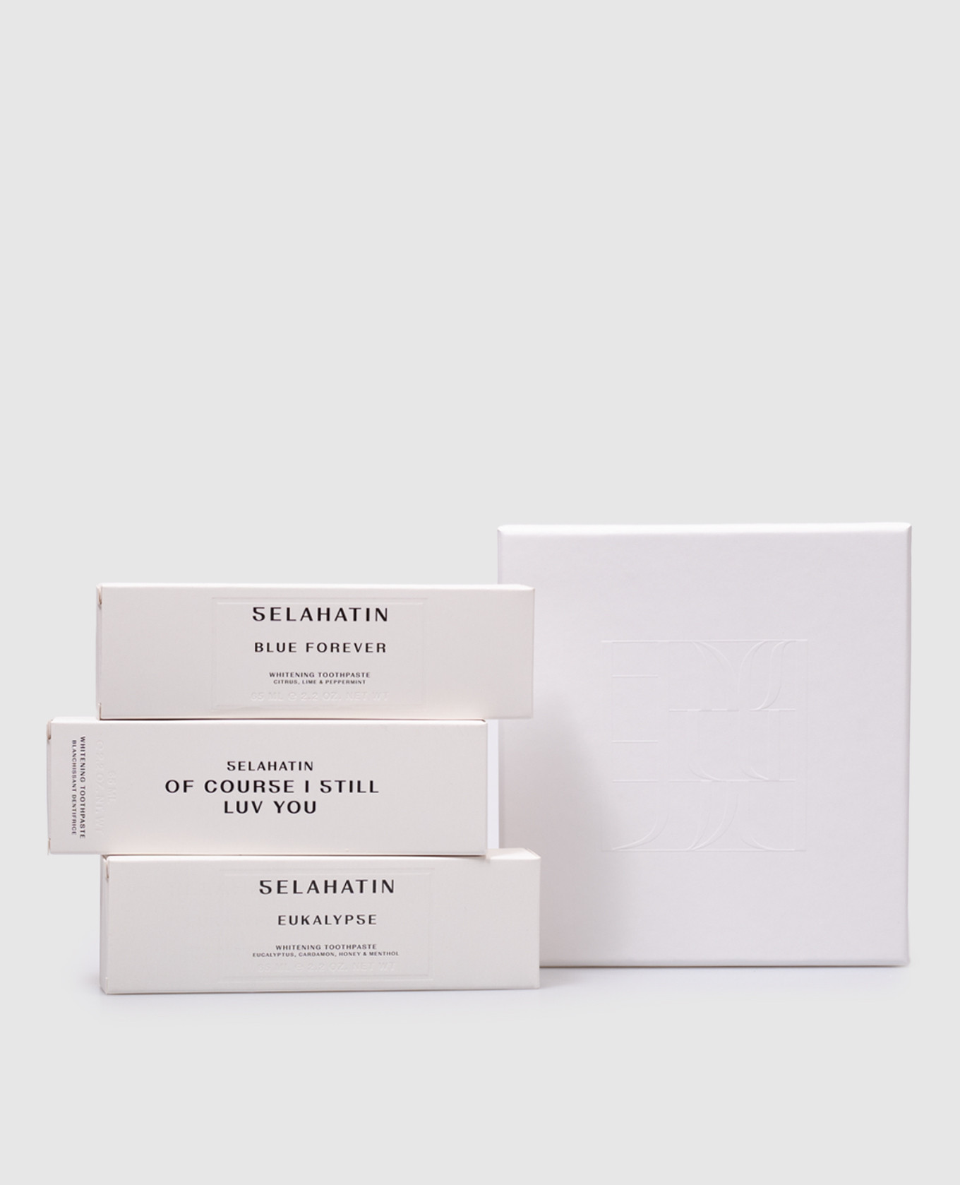 

Meditations In An Emergency Toothpaste Set Selahatin, White