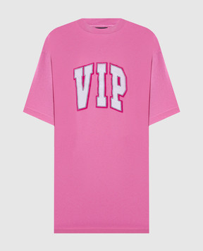 Balenciaga Pink VIP T-shirt 831305TSVP6