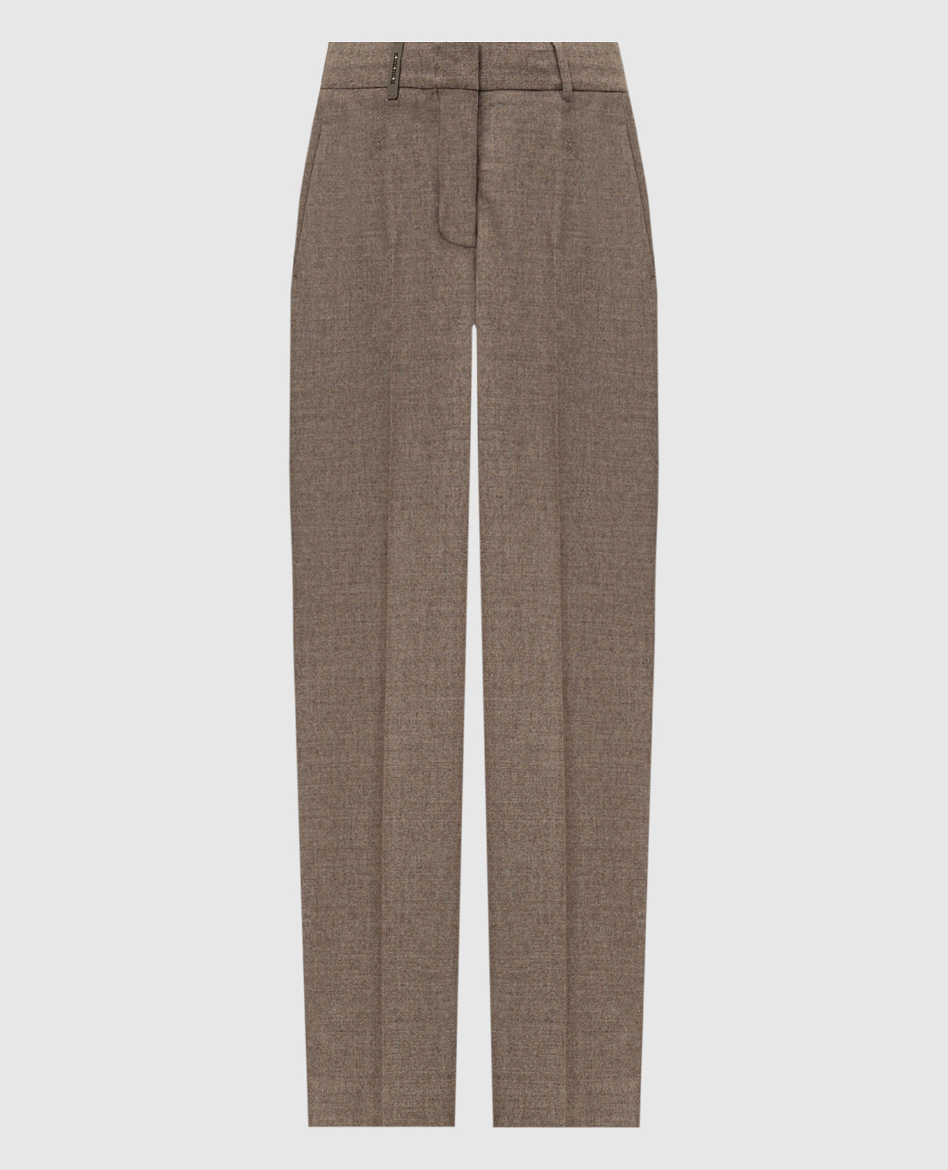 

Beige pants made of wool and cashmere Peserico