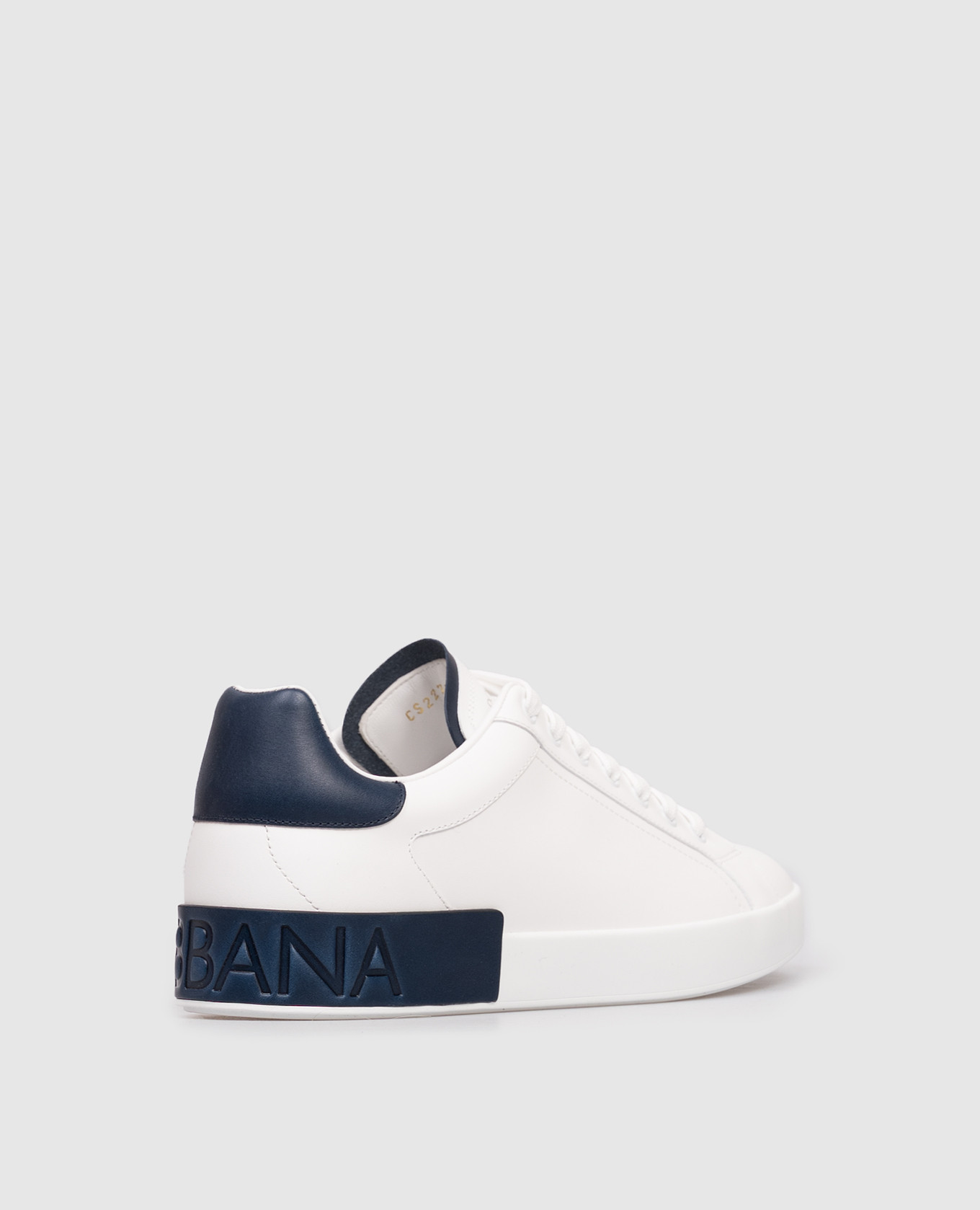 

Portofino white leather sneakers with logo Dolce&Gabbana