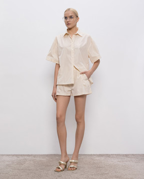 Solotre Beige shorts M1D0161
