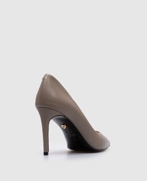 Babe Pay Pls Beige leather shoes 2018011627C