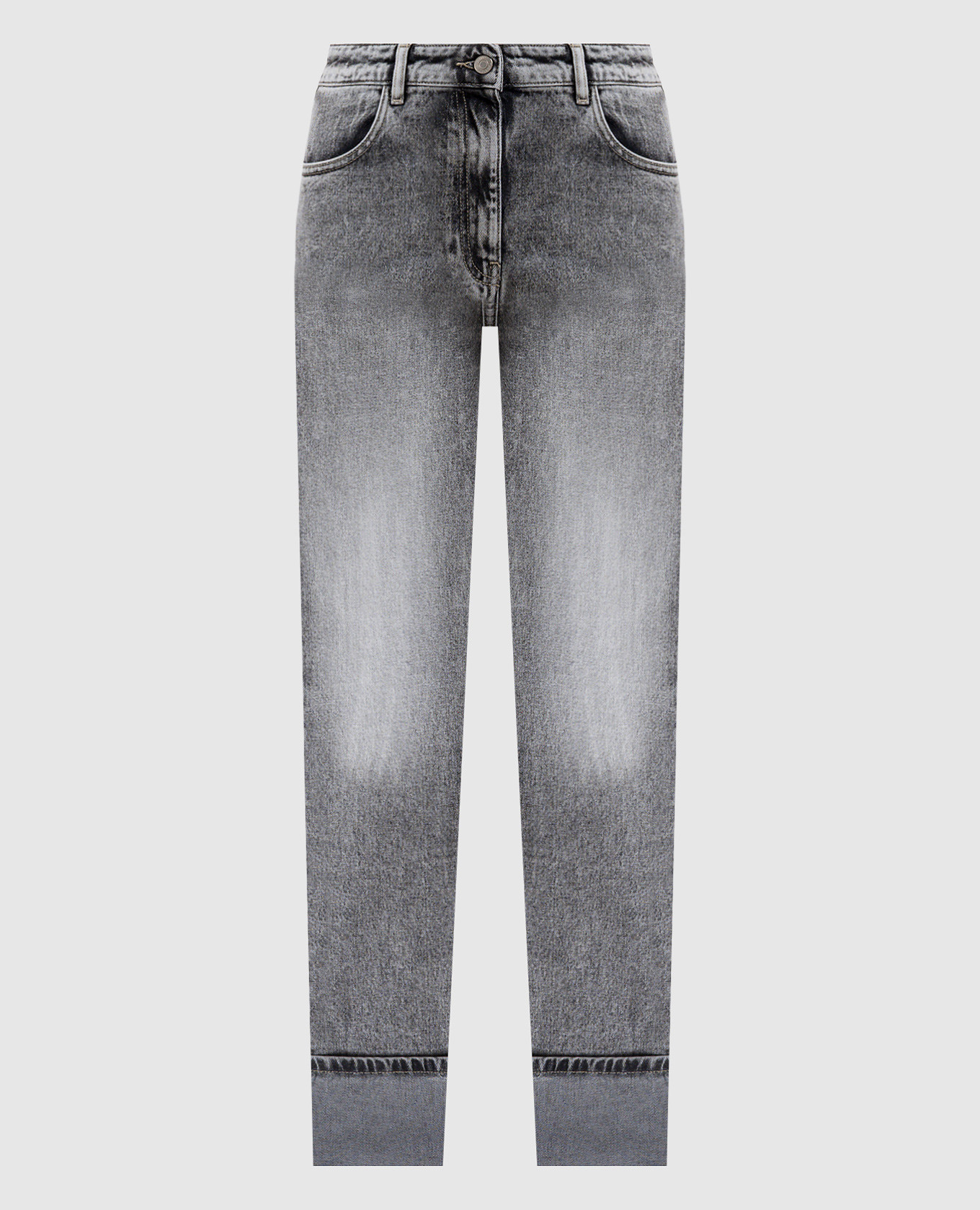 

Grey jeans with cuffs Twinset