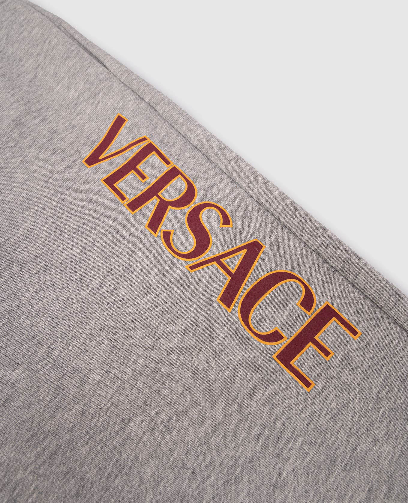 Kids' grey joggers with logo Versace 3