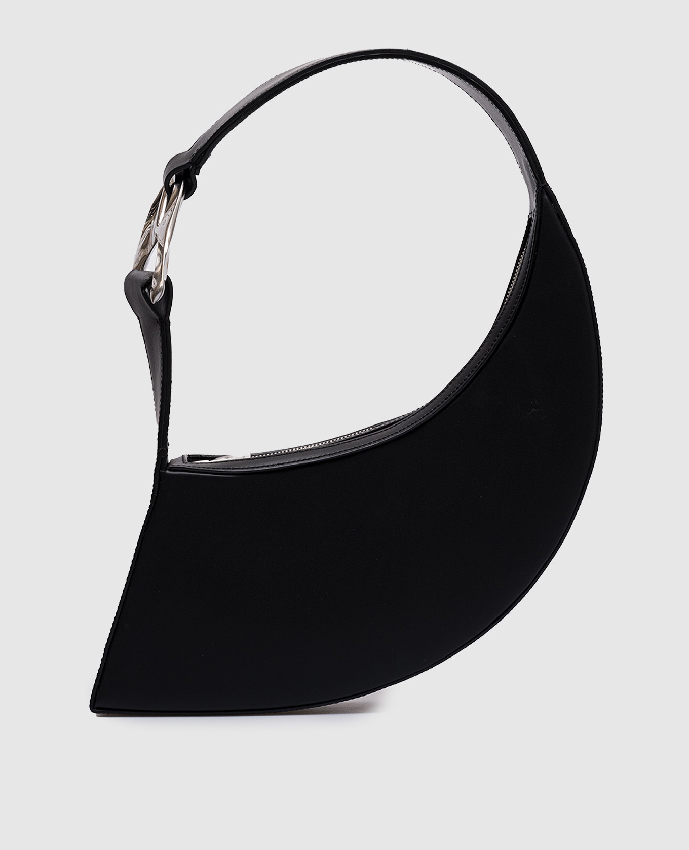 

Black leather bag STEM BAG Heliot Emil