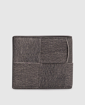 Bottega Veneta Grey Intreccio leather wallet 743004V5UF1