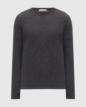 Santi Gray sweater with wool and cashmere 29646