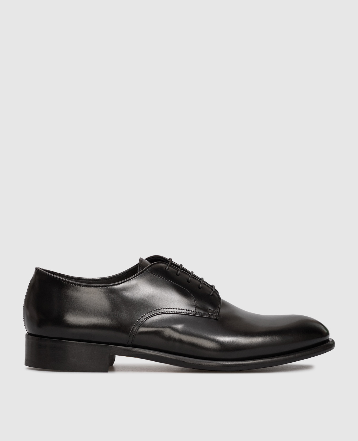 

Black leather derby shoes Doucal's