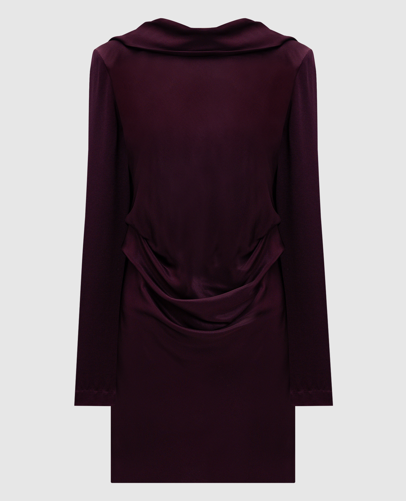 Dress with an open back Materiel
